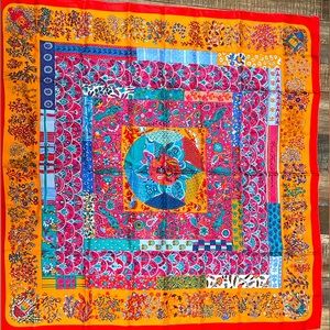 Authentic Hermes Pique Fleuri de Provence scarf- 90cm